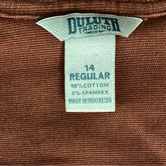 DuluthFlex Fire Hose Ltd Coveralls - Rusty Orange, 14 Regular - Picture 4 of 4